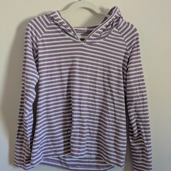 Columbia Women's Striped Omni Wick Sun Hoodie - Picture 1 of 5